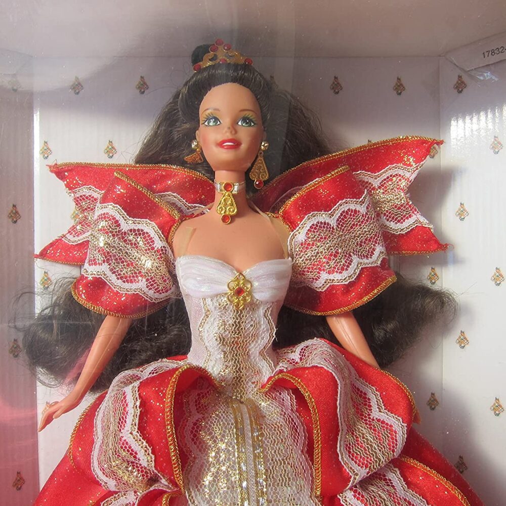 Mattel Barbie Happy Holidays Doll 1997 - Special Edition 10th Aniversary Hallmark 5th in Series