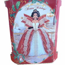 Mattel Barbie Happy Holidays Doll 1997 - Special Edition 10th Aniversary Hallmark 5th in Series