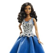 Mattel Barbie Συλλεκτική Holiday 2016 Μπλε Φόρεμα DGX99 1
