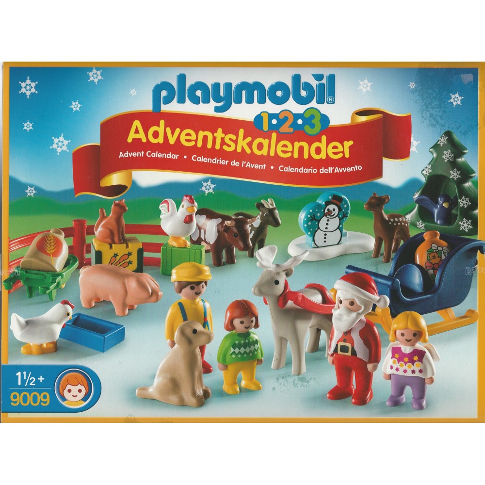 PLAYMOBIL ADVENT CALENDAR 9009 1-2-3 ΧΡΙΣΤΟΥΓΕΝΝΑ ΣΤΟ ΦΑΡΜΑ